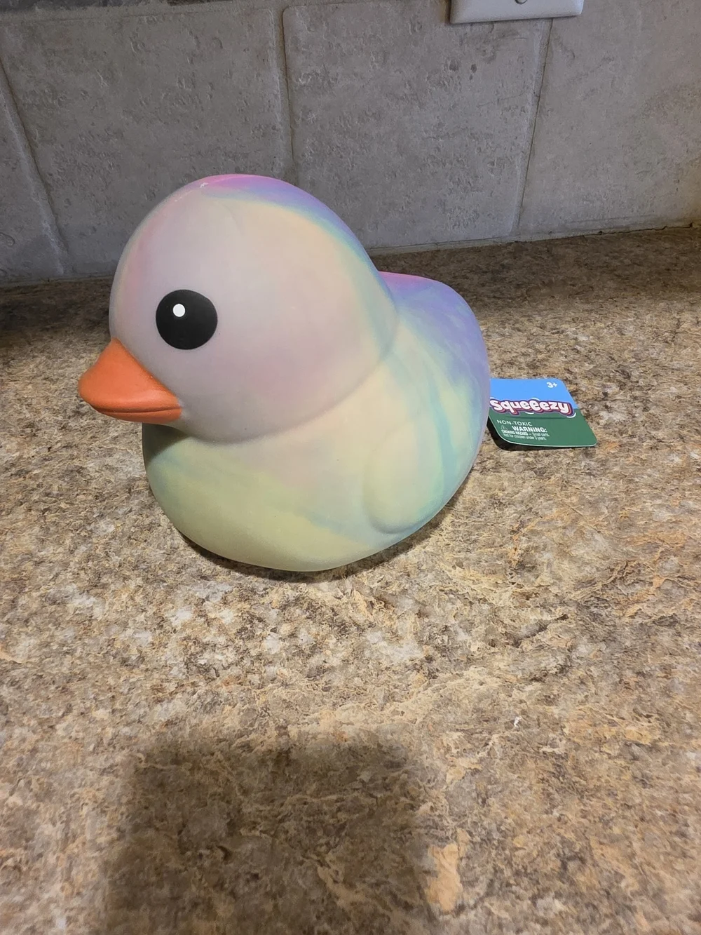 Jumbo Pastel Squishy Duck Toymendous Squeezy Slow Rise Sensory Fidget Kawaii